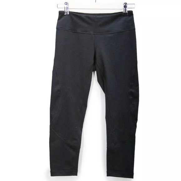 Zella Athletic Black Cropped Capri Pants - Size XS - Picture 1 of 5